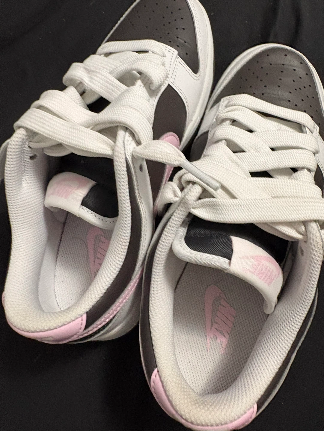 Nike Dunk Low Women's Summit White/Dark Brown/Pink - photo 2