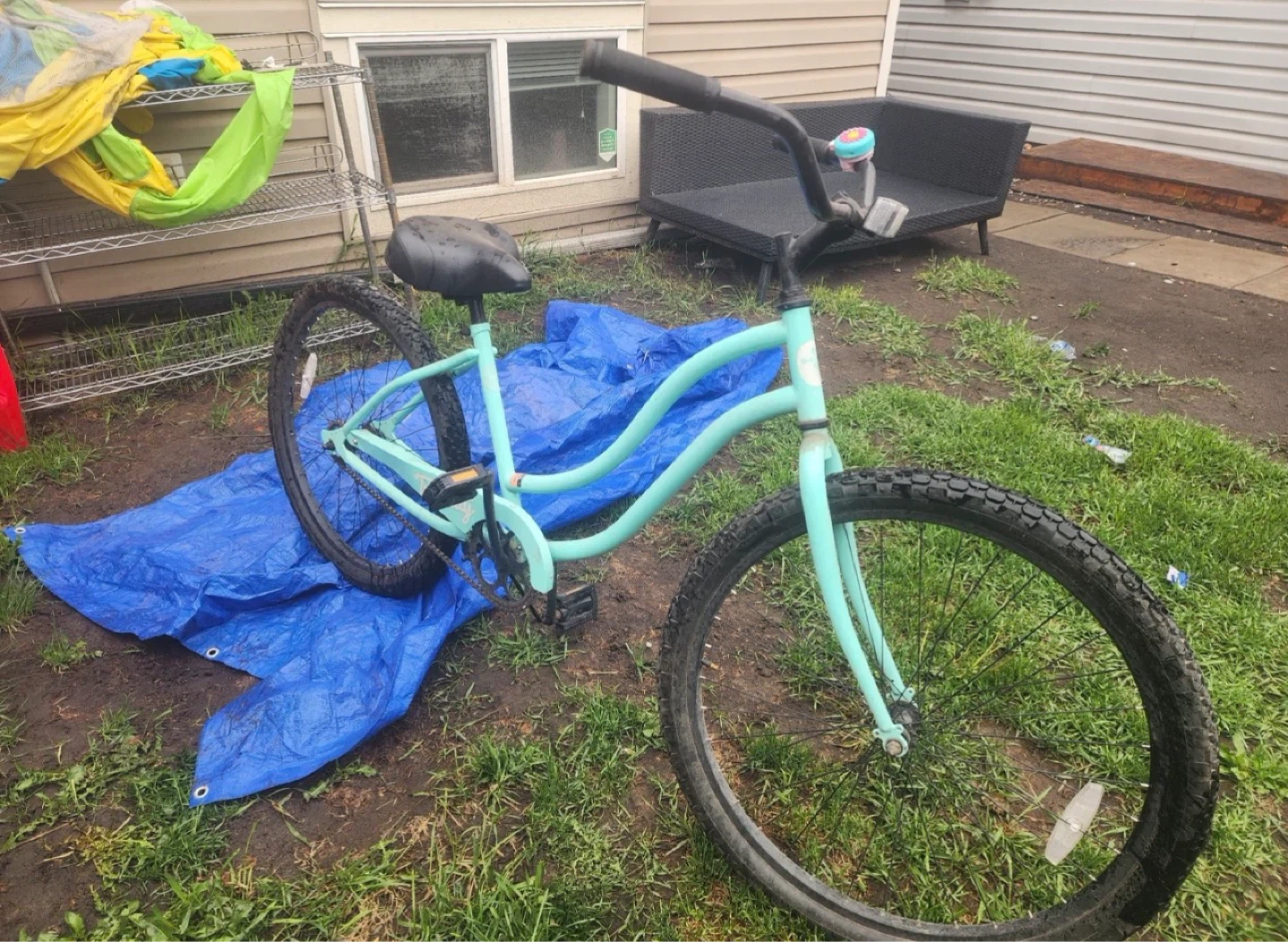 Light Blue Cruiser Bicycle ⚽️