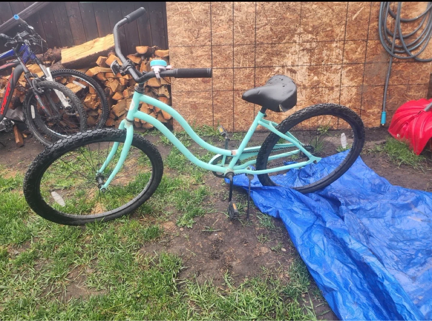 Light Blue Cruiser Bicycle ⚽️ - photo 2
