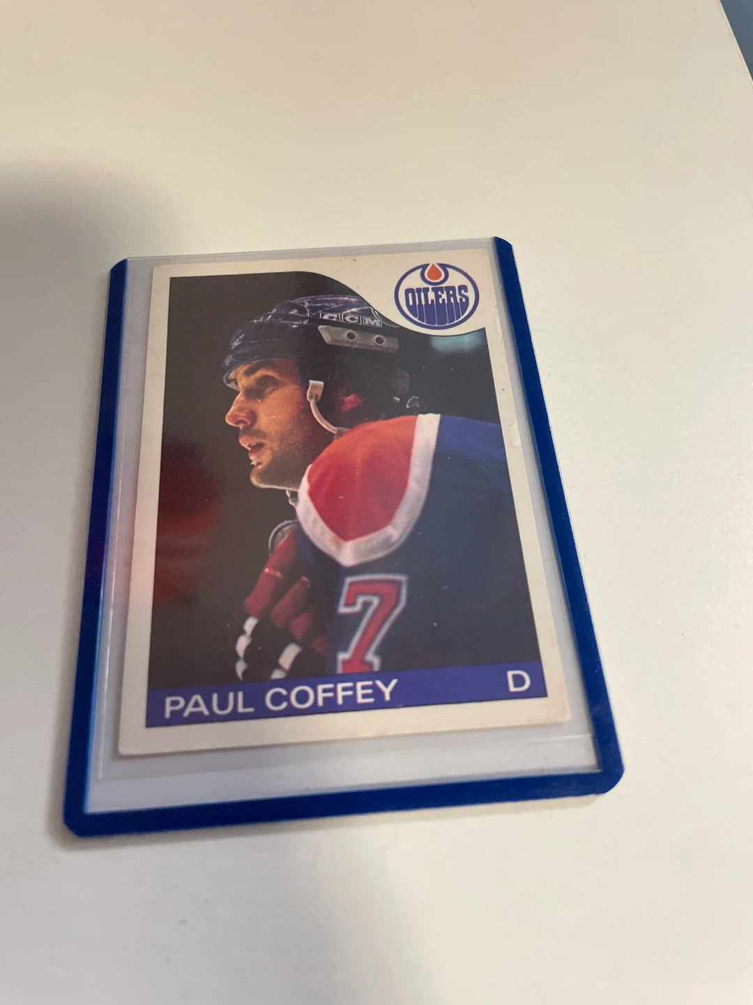 Paul Coffey Edmonton Oilers Hockey Card