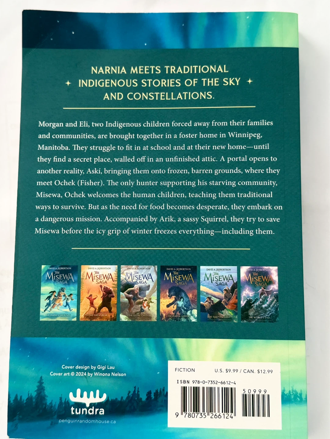 The Misewa Saga Book 1: The Barren Grounds by David A. Robertson - photo 2