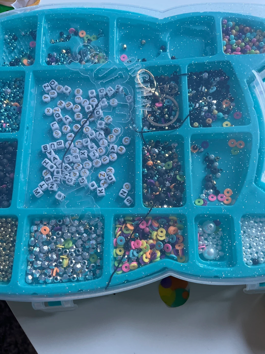 Bead Kit with Letters and Charms