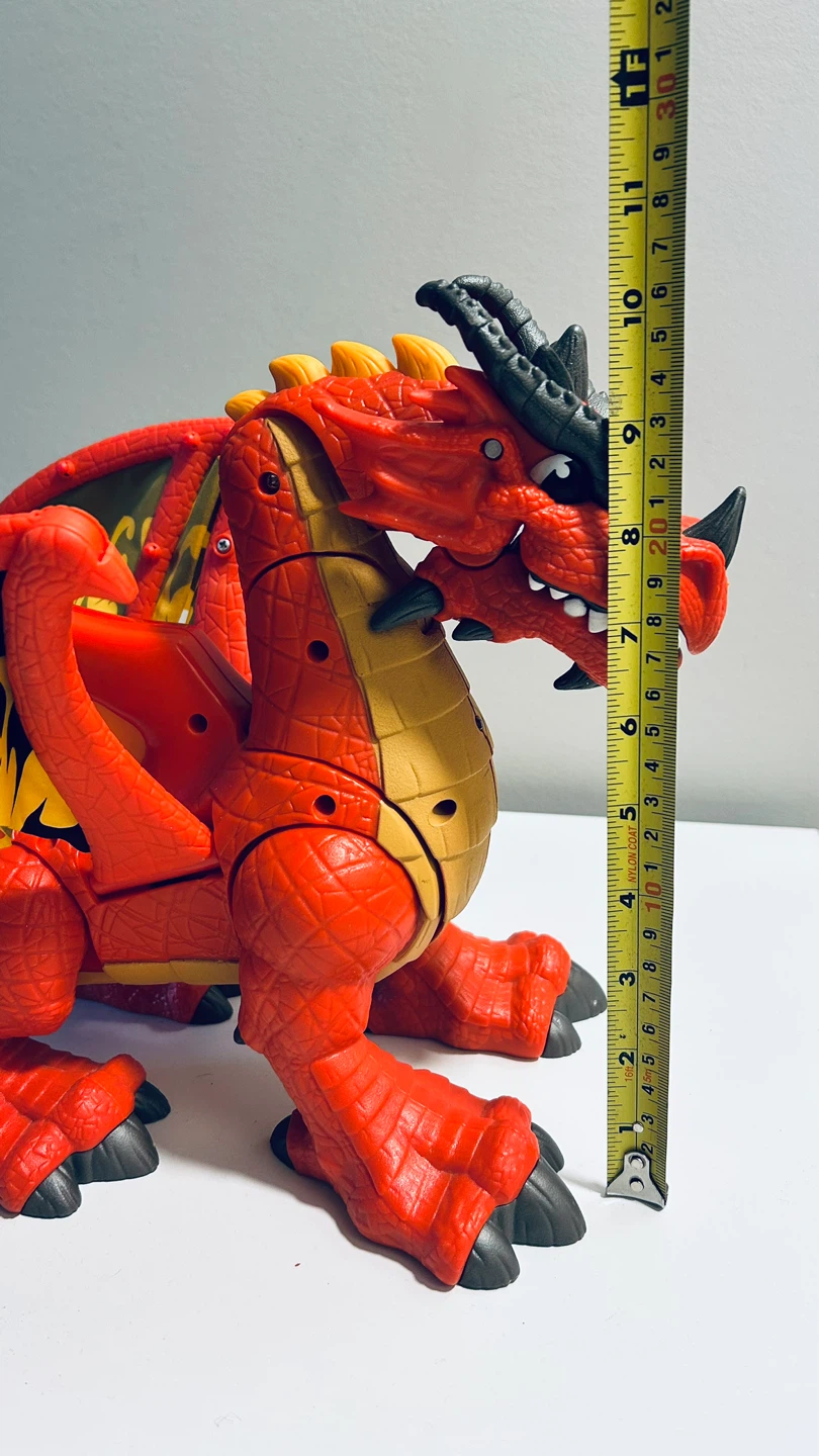 2012 Fisher-Price Imaginext Eagle Talon Castle Red Dragon 14" - photo 4