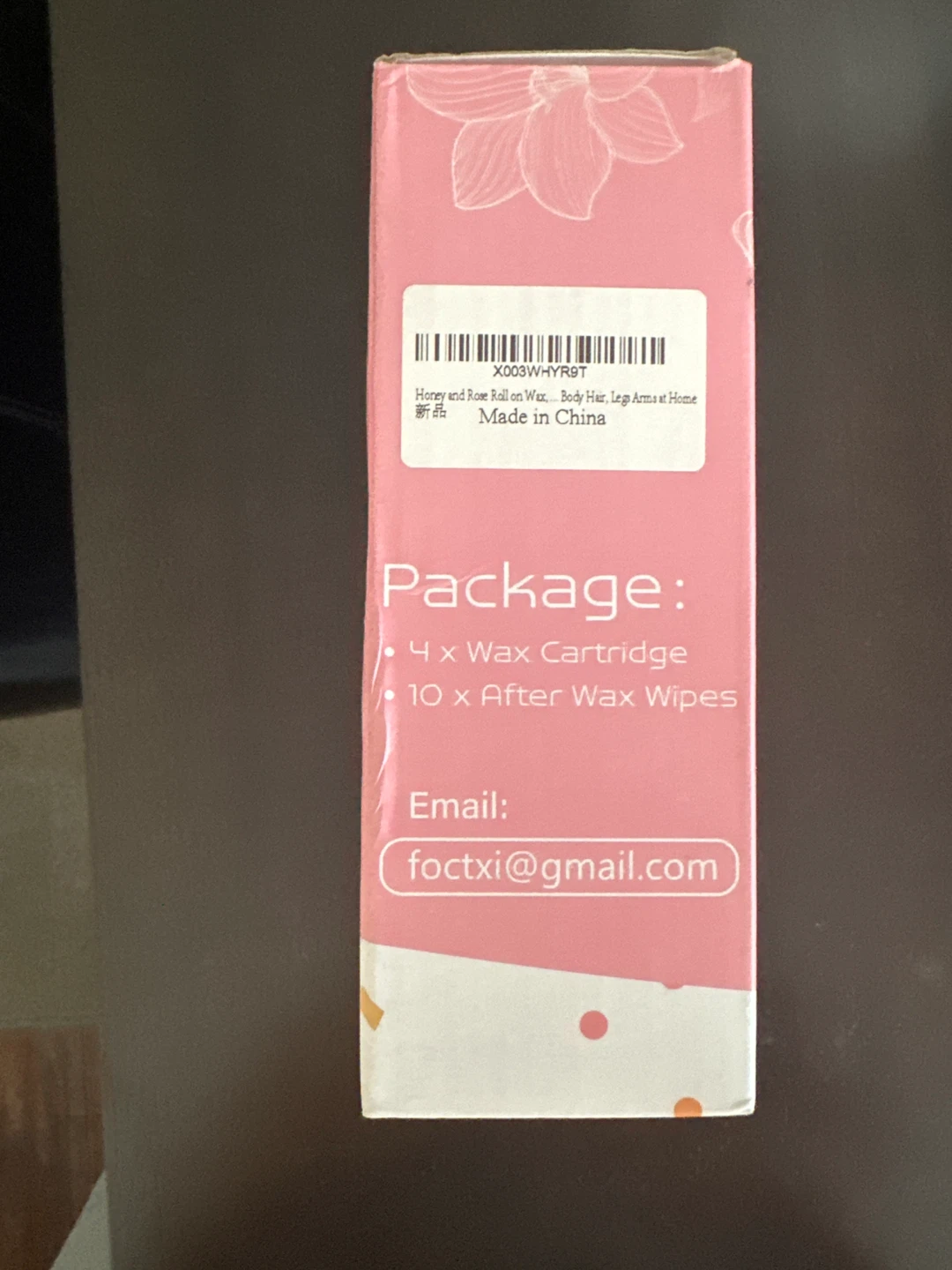 Honey and Rose Roll on Wax Kit
