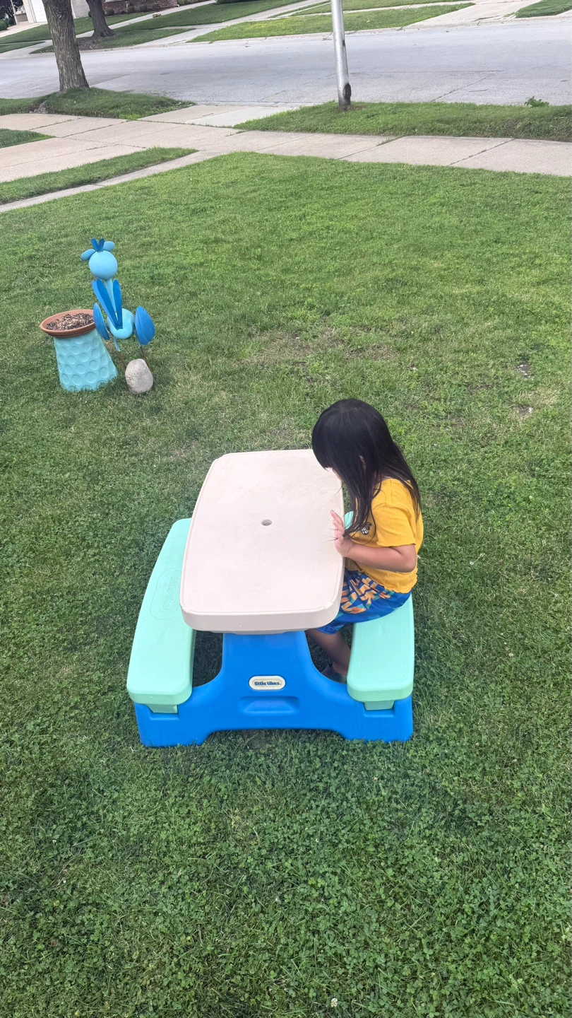 Little Tikes Picnic Table check more pictures