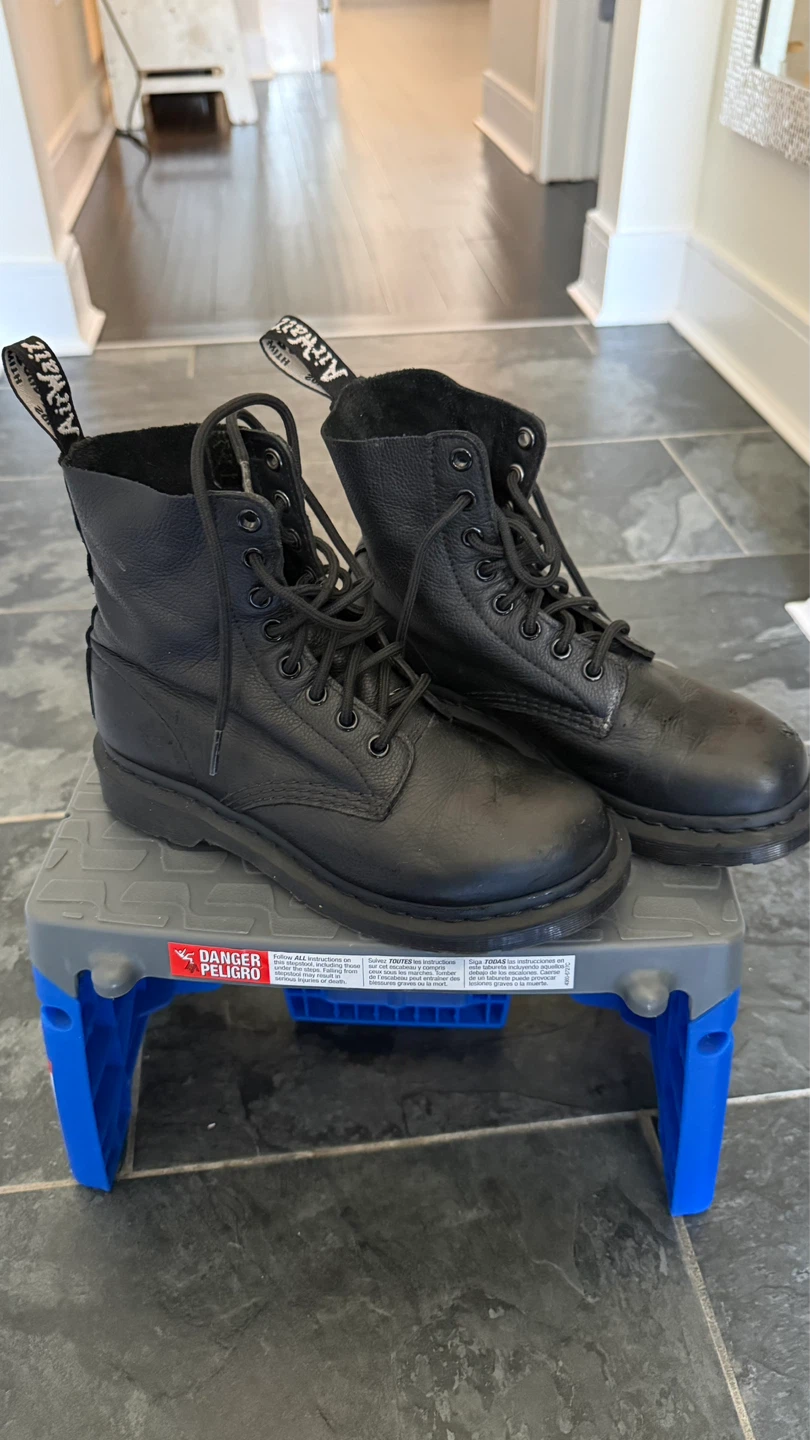 Dr. Martens Black Leather Boots - photo 3