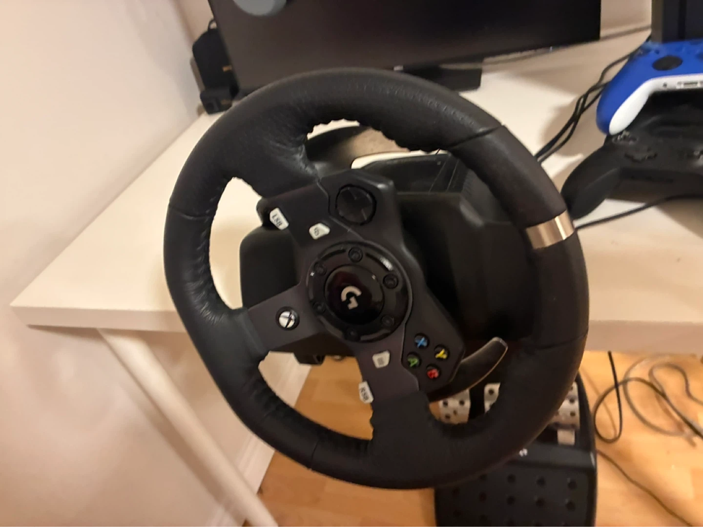 Logitech wheel and pedals