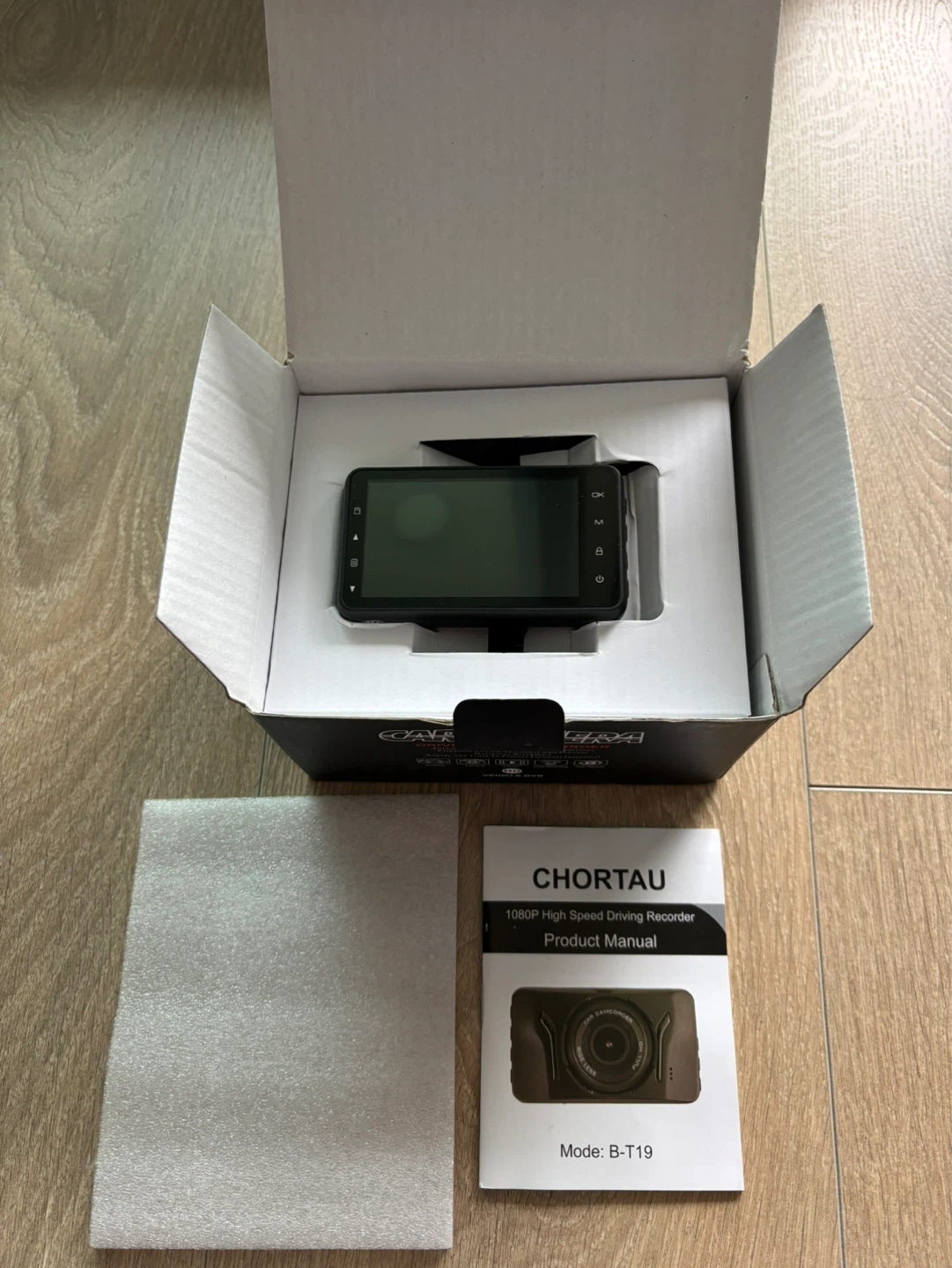 CHORTAU 1080P HD Dashcam Car Driving Video Recorder