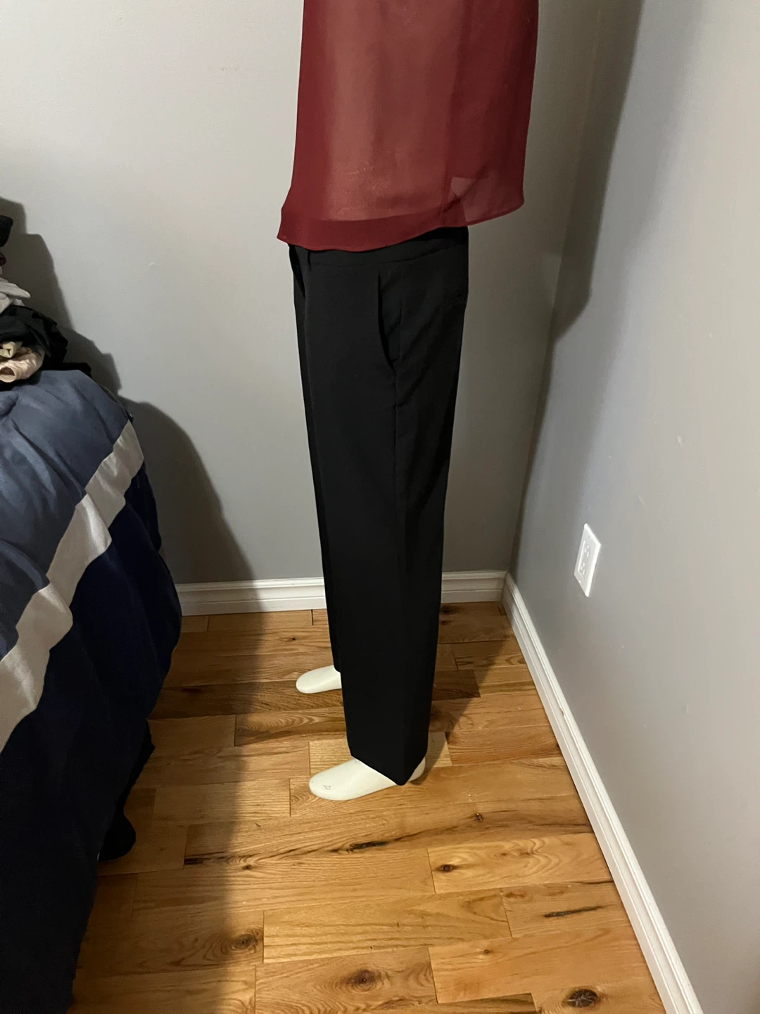 Size 8P - Black Flare Dress Pants - photo 5