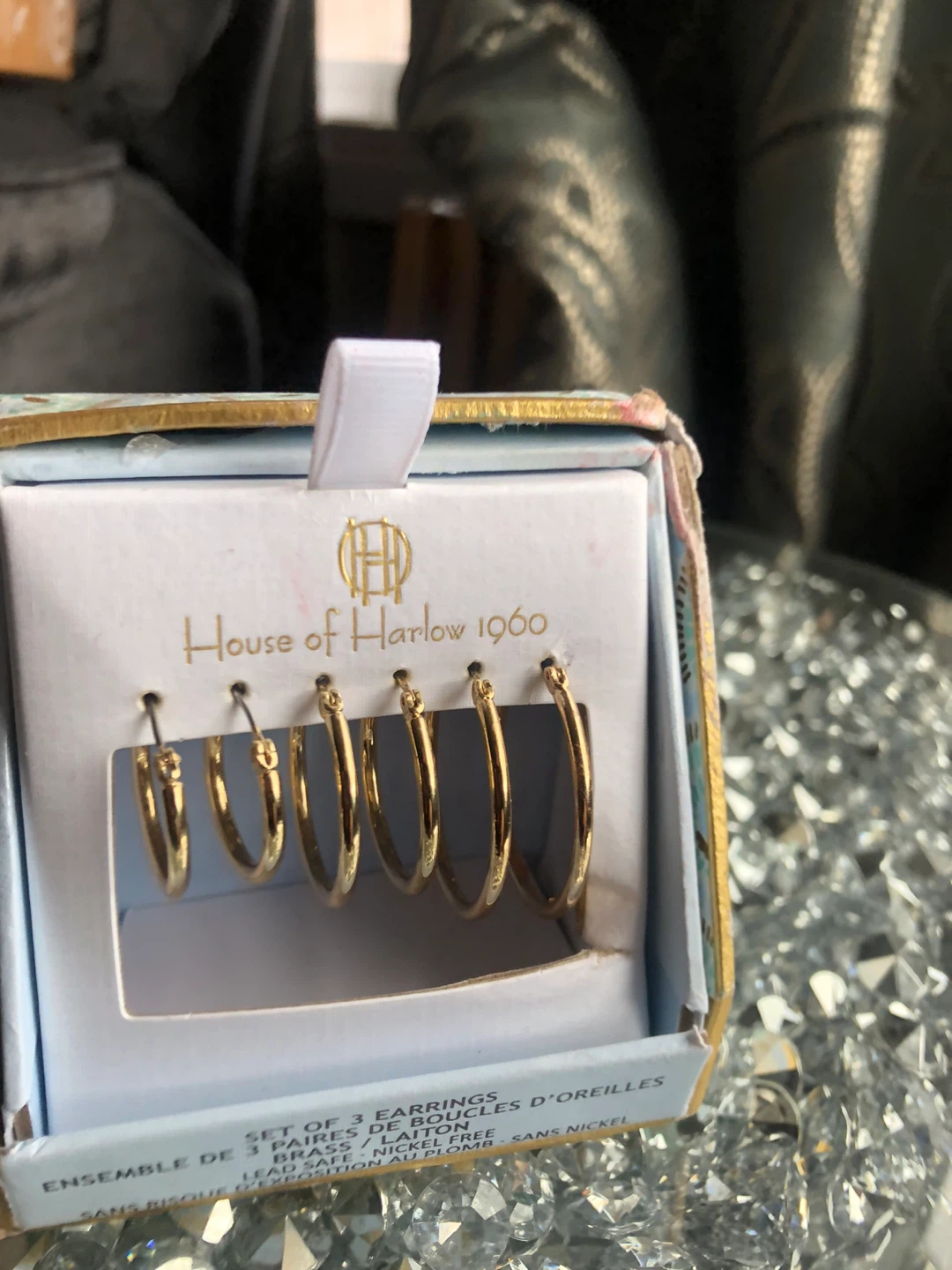 ⚽️ Set of 3 NEW Hoop Earrings