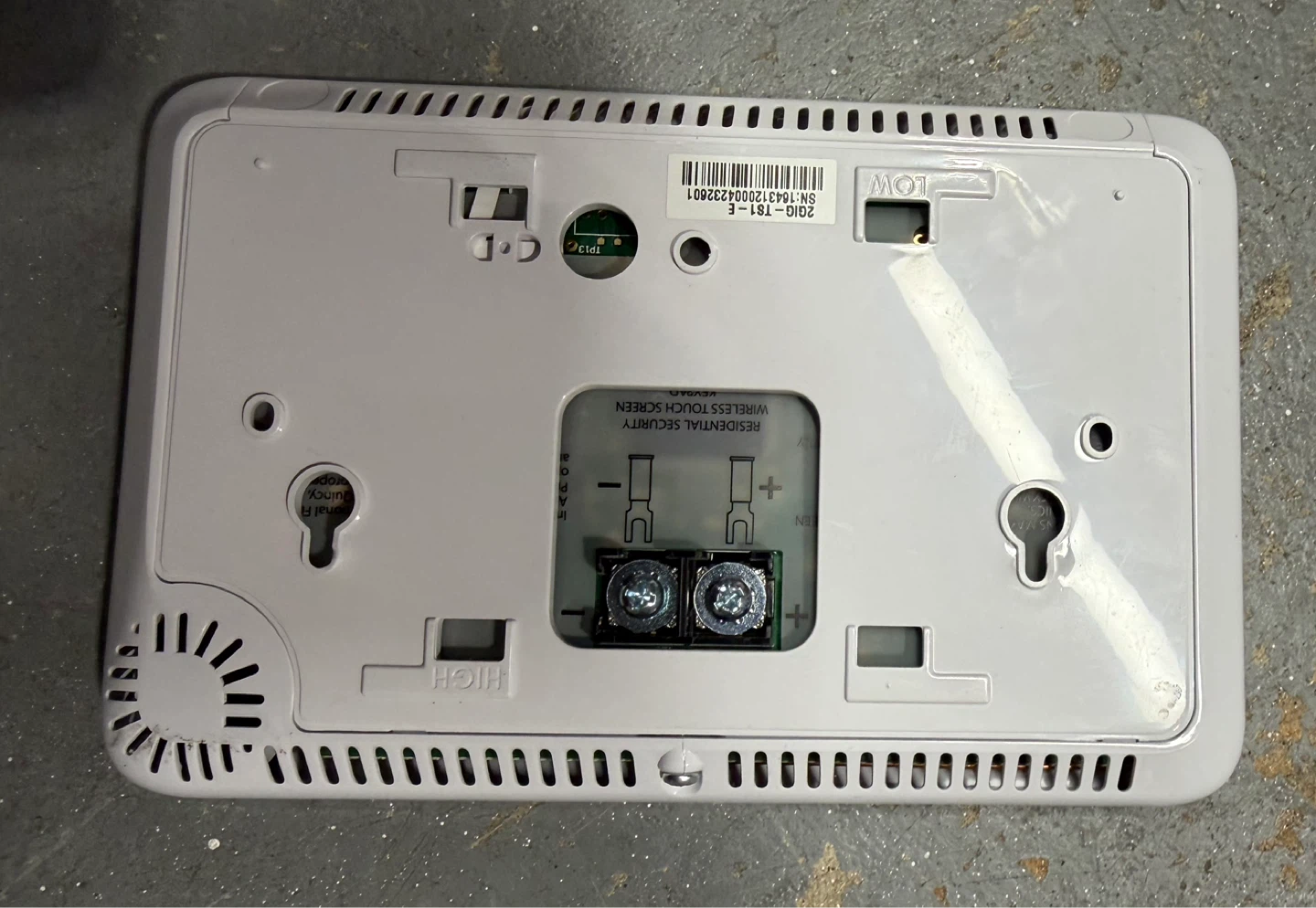 2GIG Alarm Control Panel With Extra Displays - photo 2