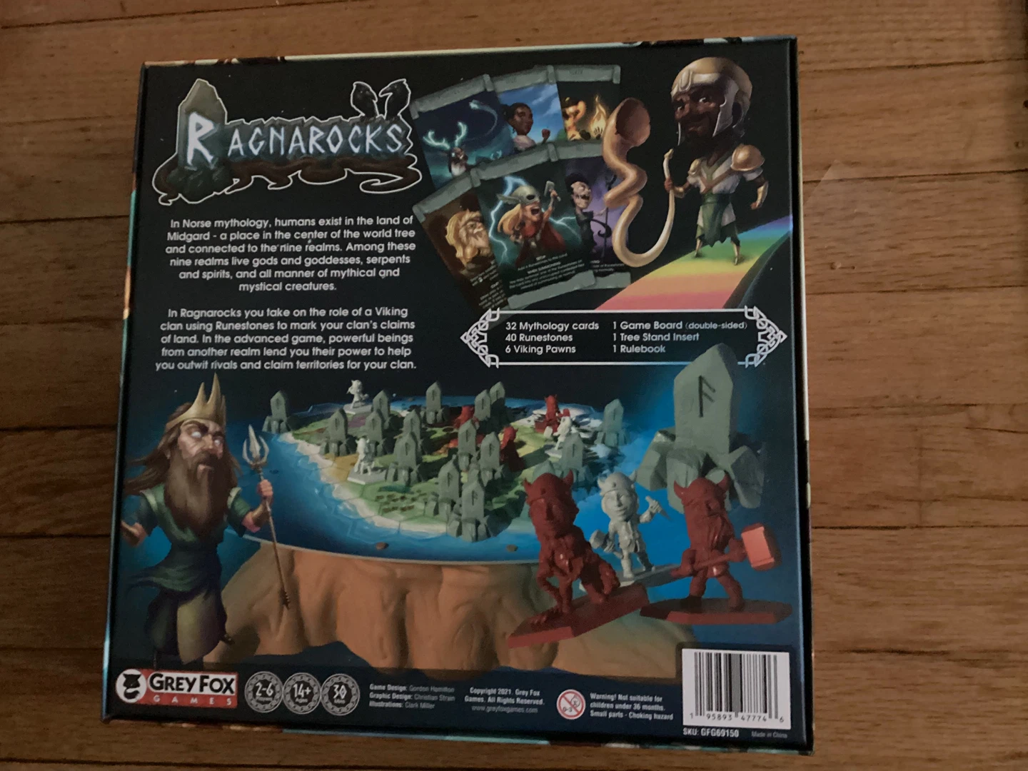 ⚽️Ragnarocks Board Game by Grey Fox Games - photo 2
