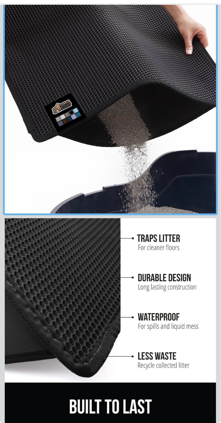 Cat litter mat - photo 2