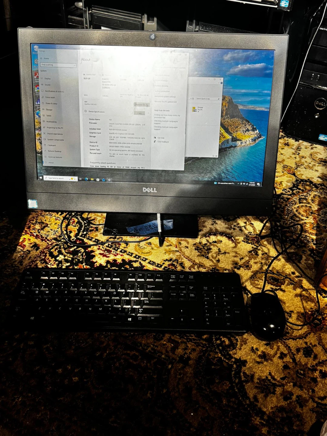 Dell OptiPlex i5 Desktop Computer all in one