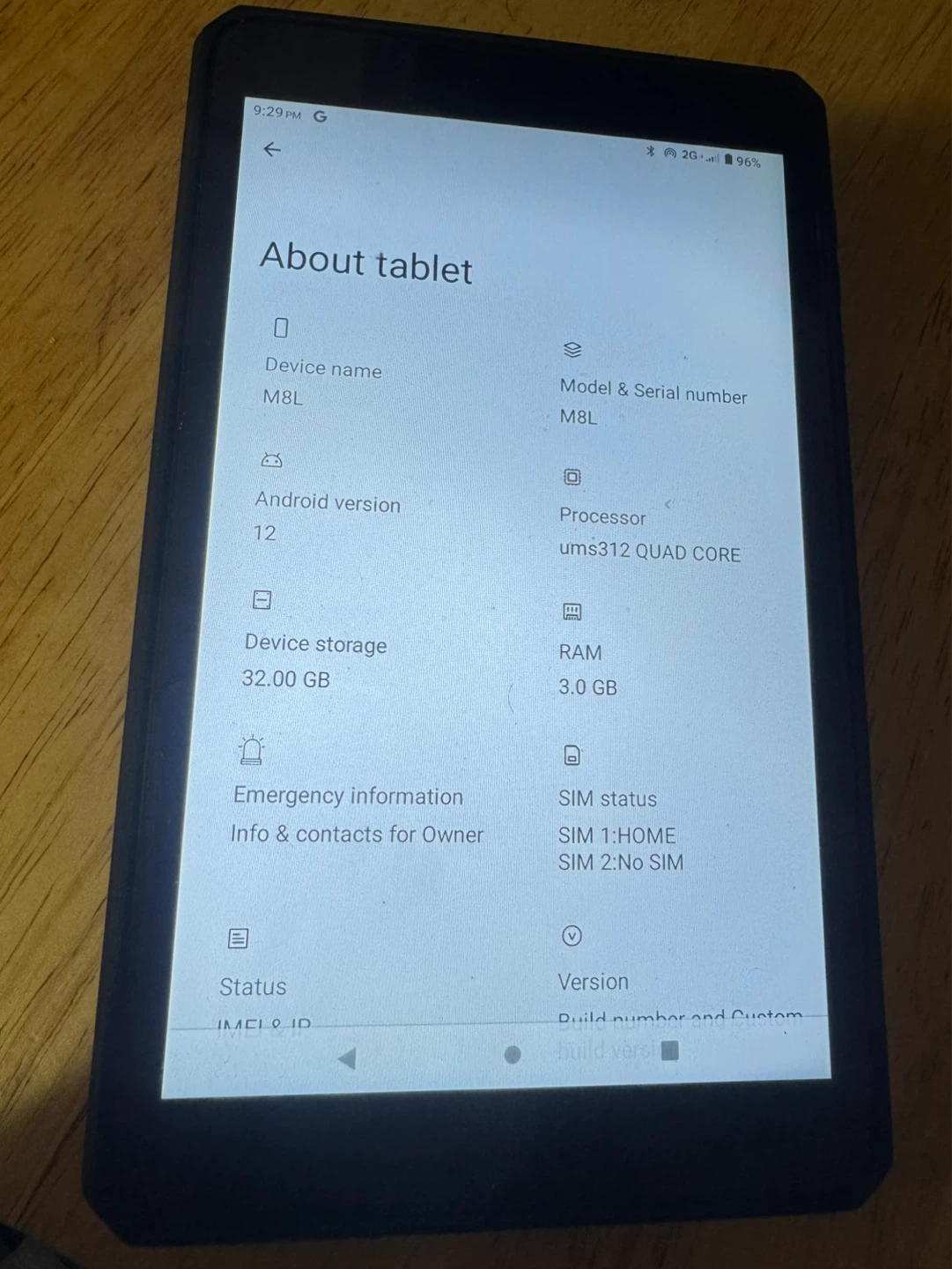 BLU M8L Tablet - 32GB Storage - photo 2
