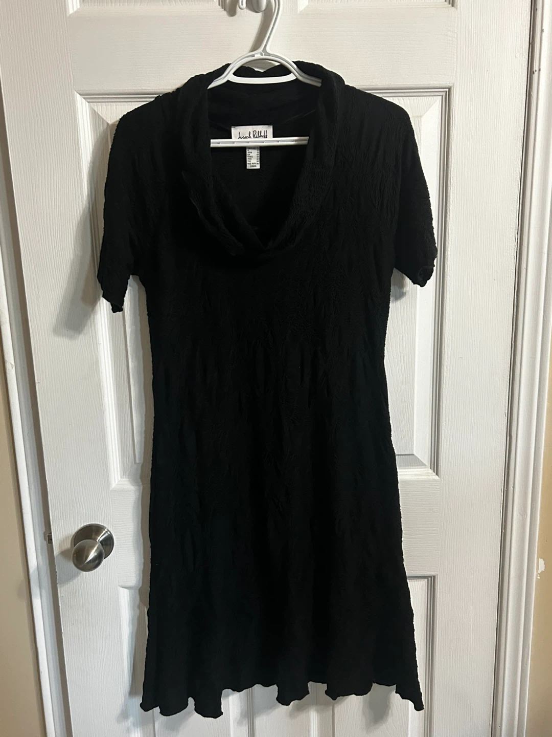 Joseph Ribkoff Black Textured Dress