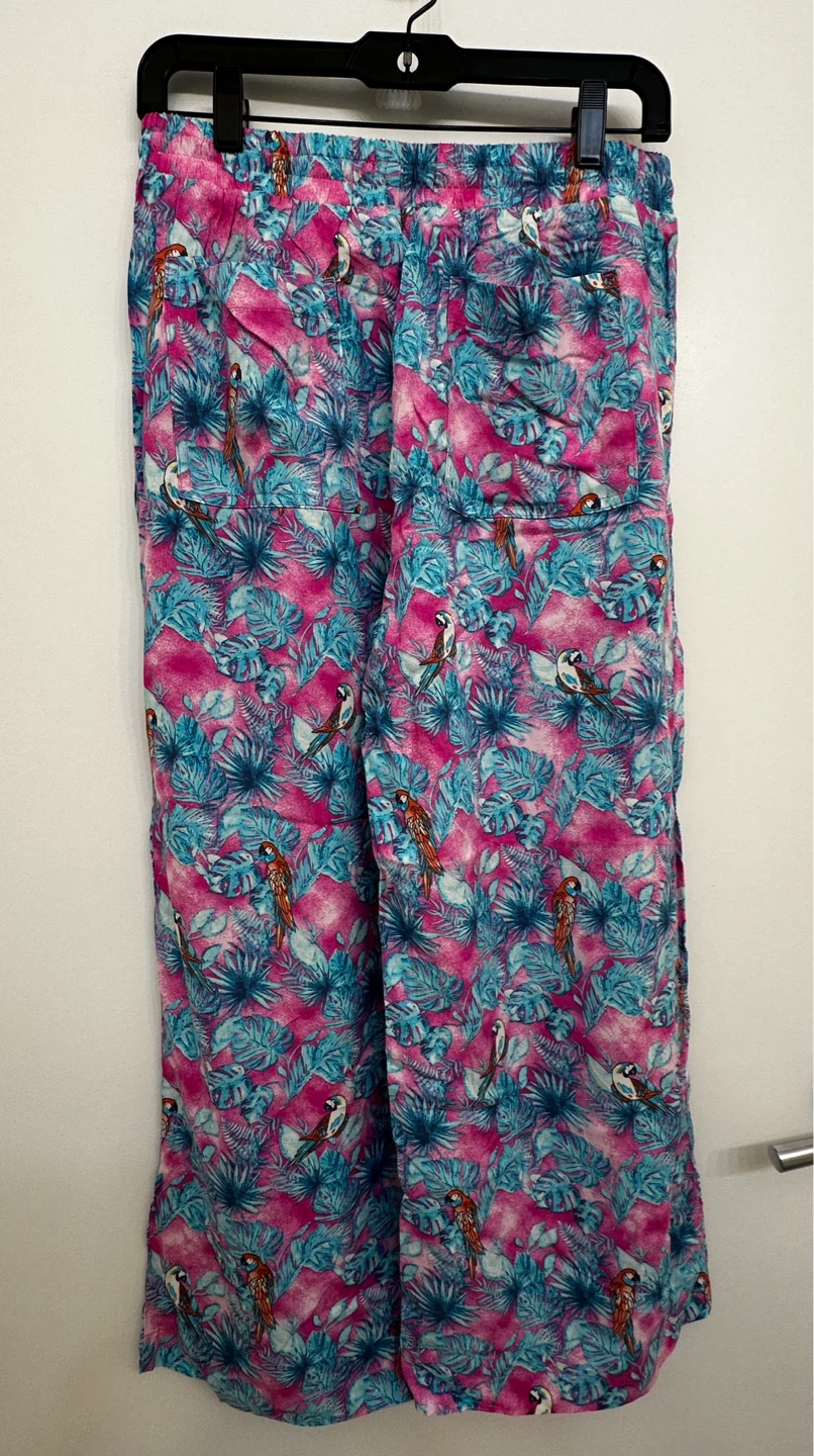 Print Wide Leg Pants ⚽ - photo 2