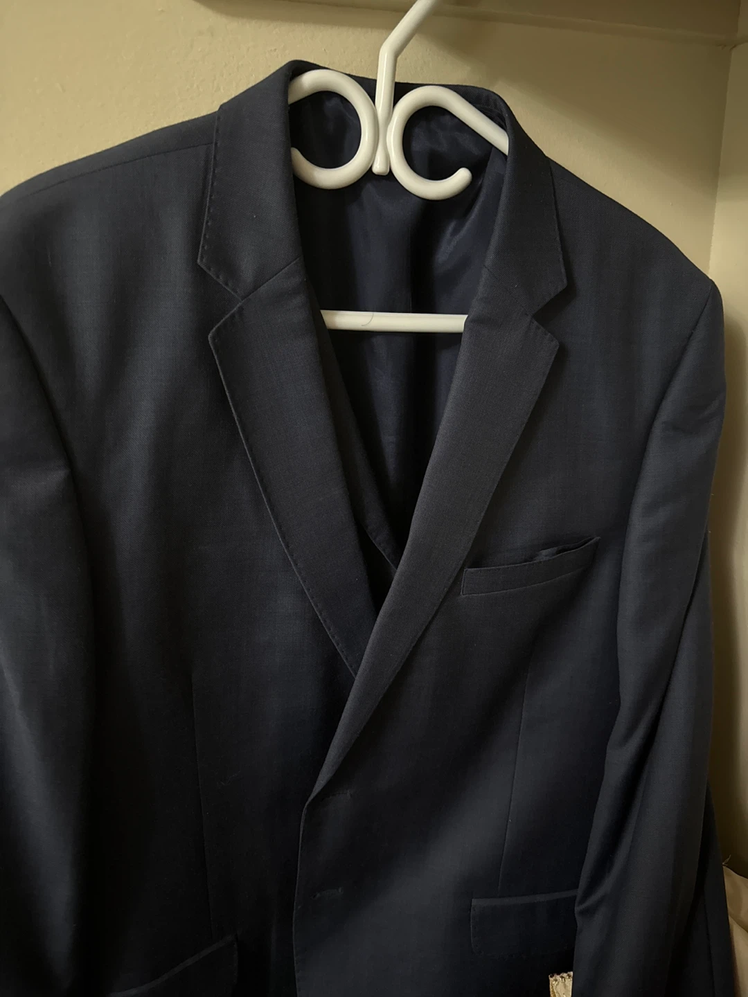Premium Men's Dark Navy Blazer