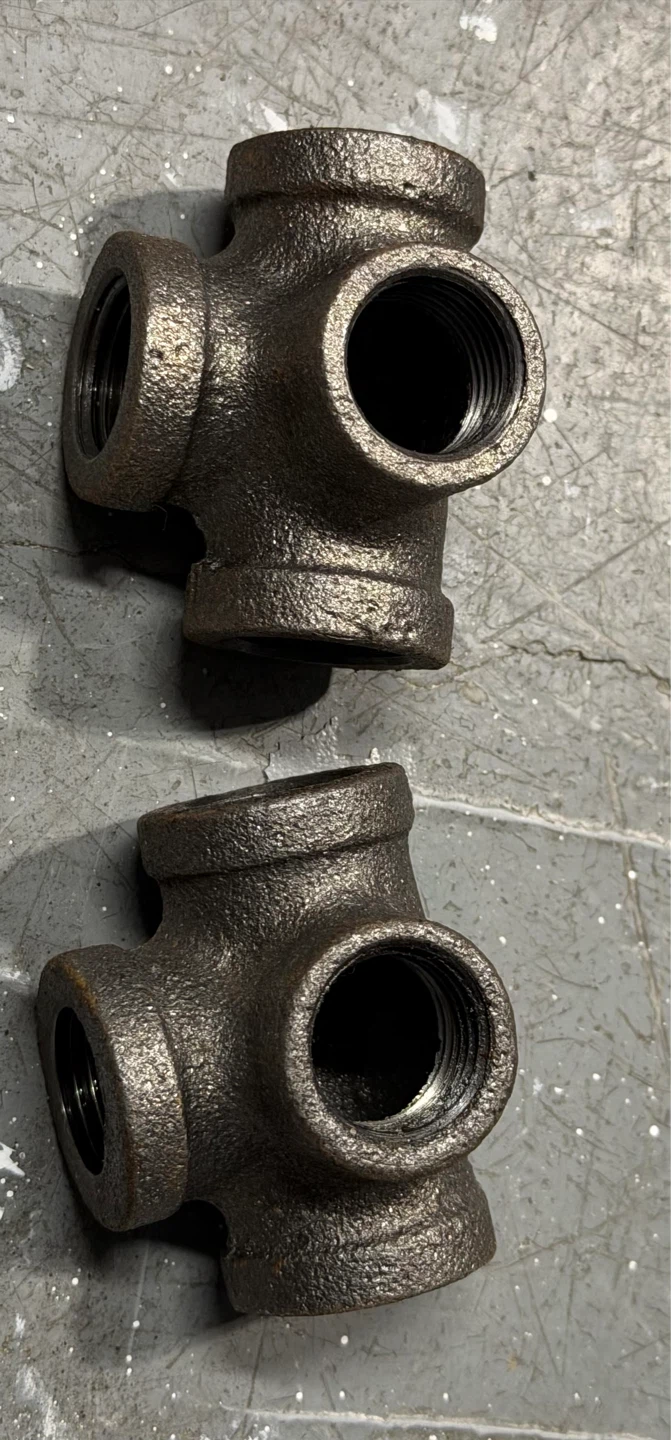 Assorted Black Iron Pipe Fittings - photo 3