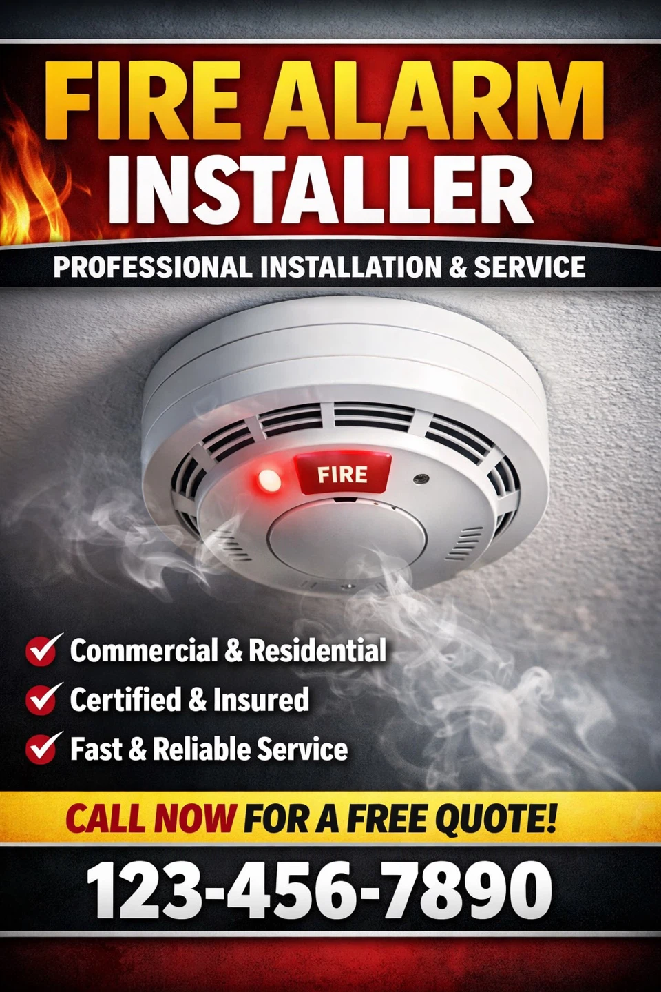 Fire Alarm Installer Professional Installation & Service