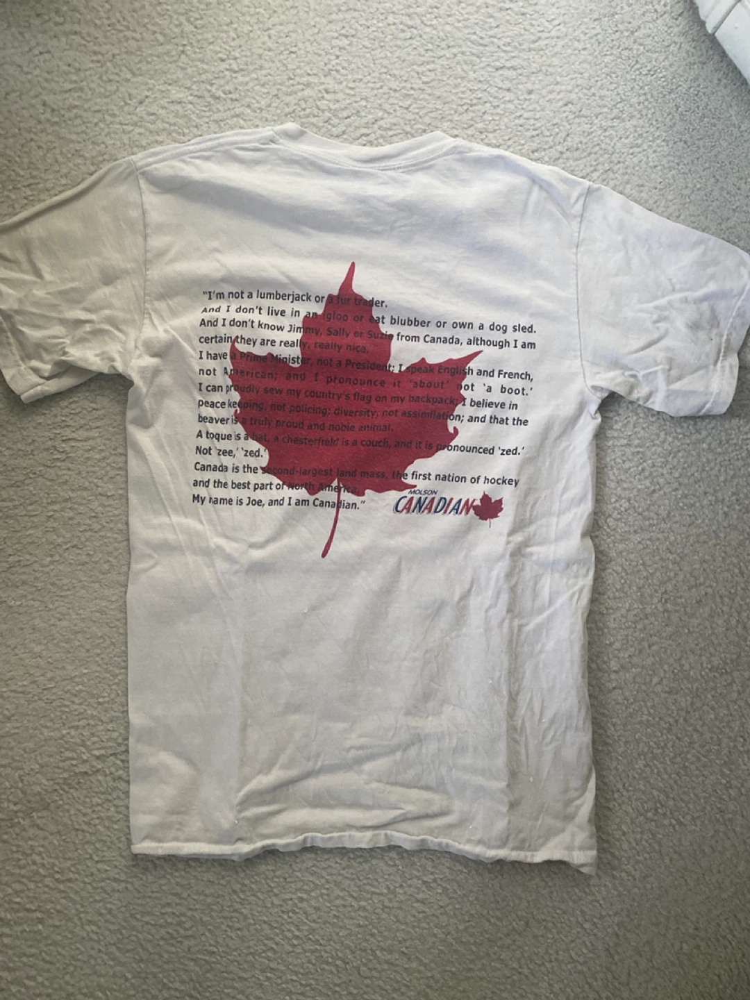 Molson Canadian ⚽️ T-Shirt - photo 3