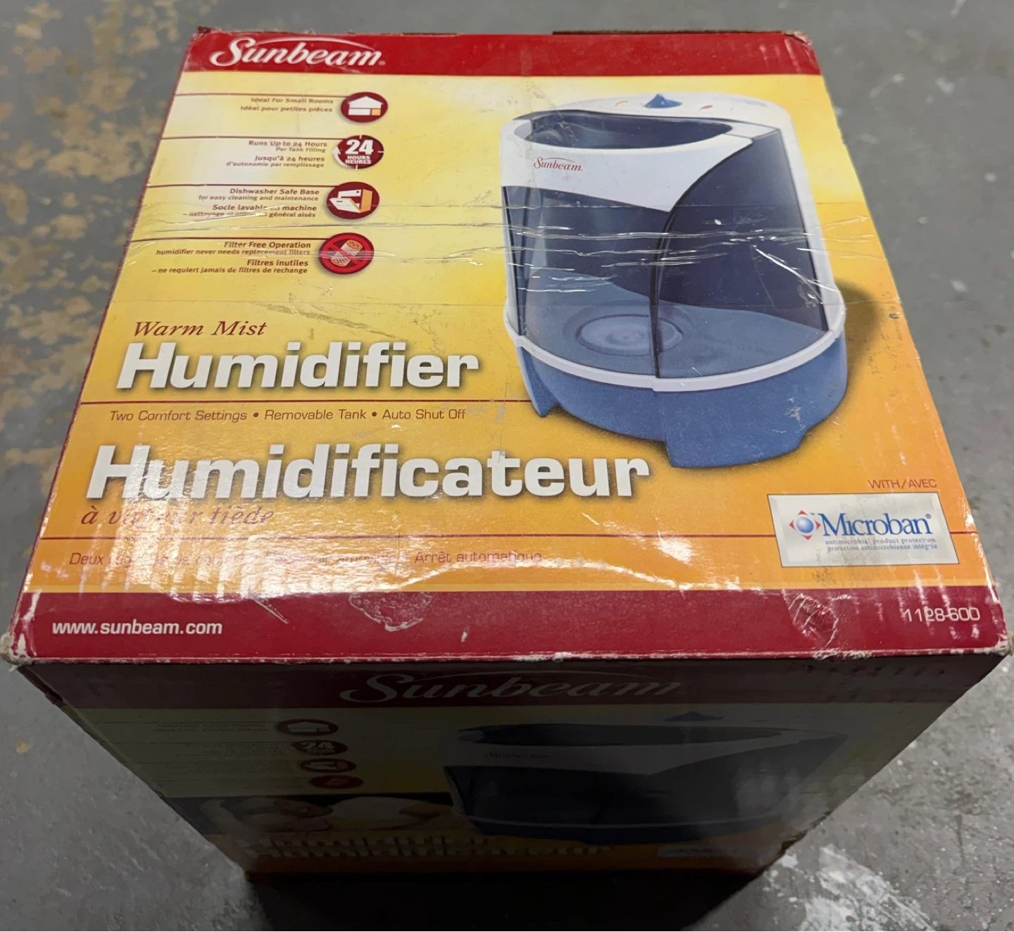 Sunbeam Warm Mist Humidifier - photo 4