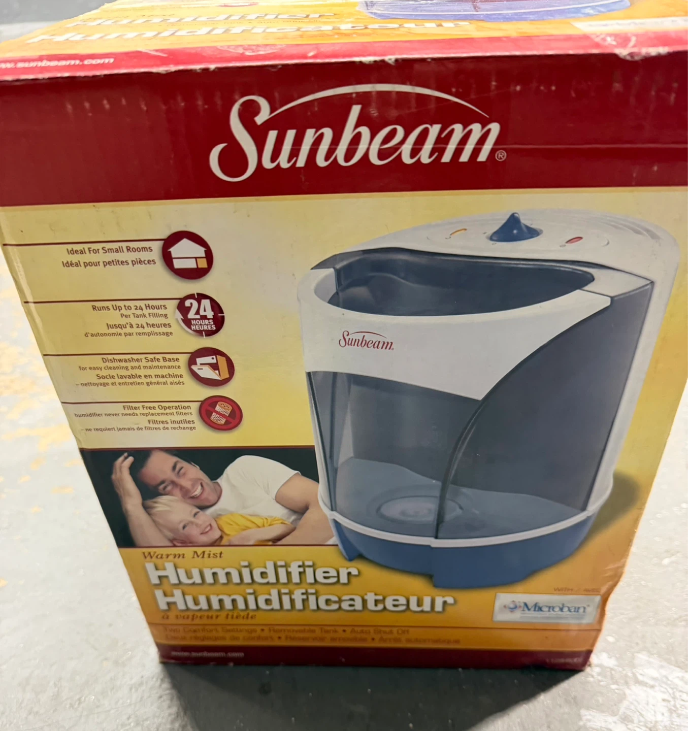 Sunbeam Warm Mist Humidifier - photo 3