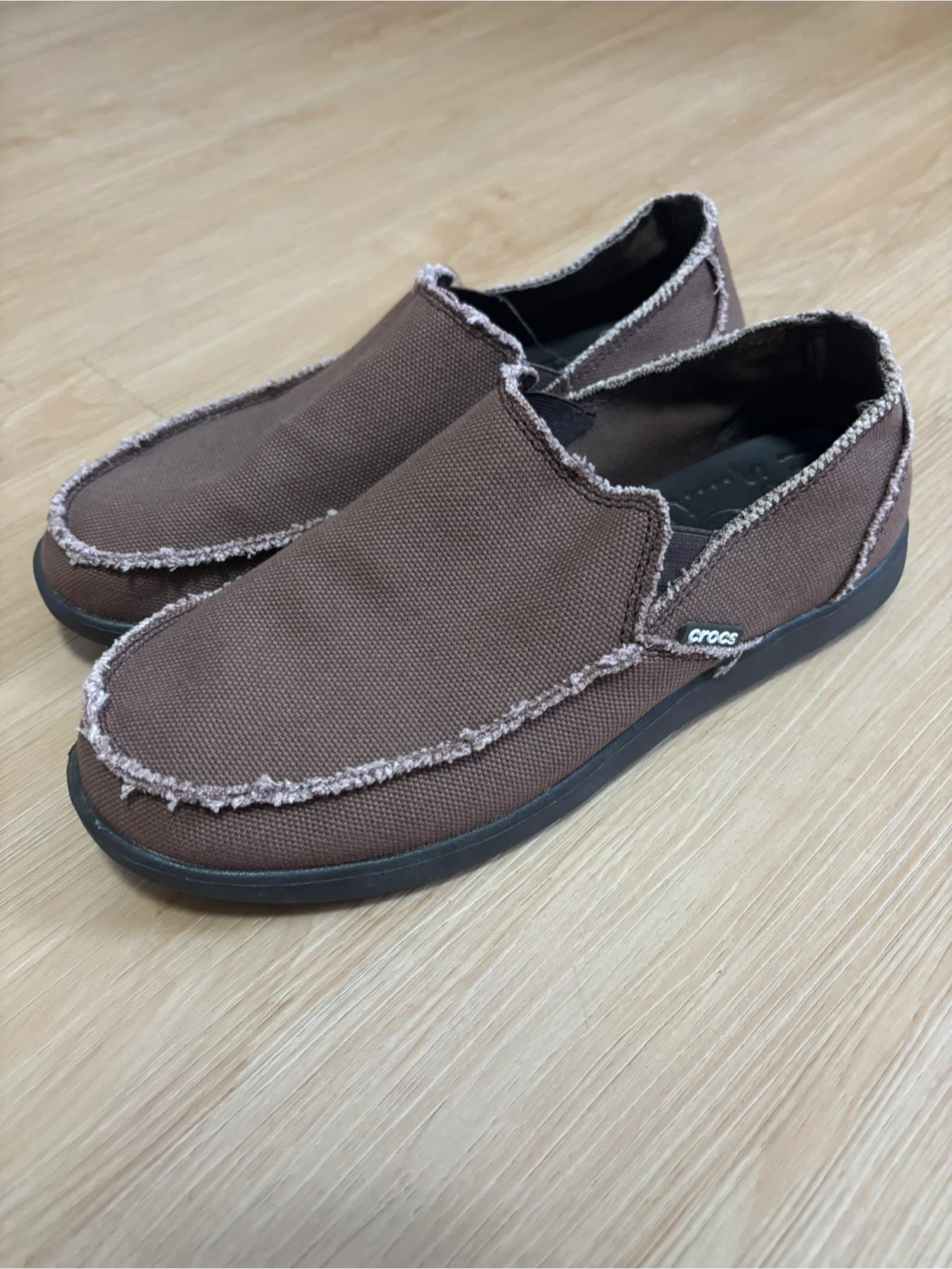 New Crocs Canvas Shoes, 10М