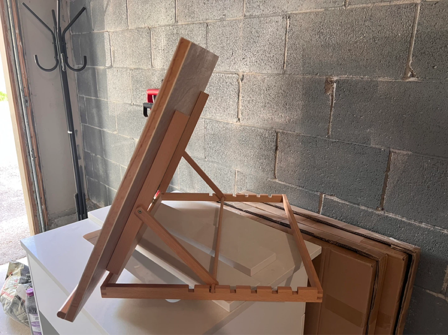 USED Wooden Art Drawing Table - Adjustable
