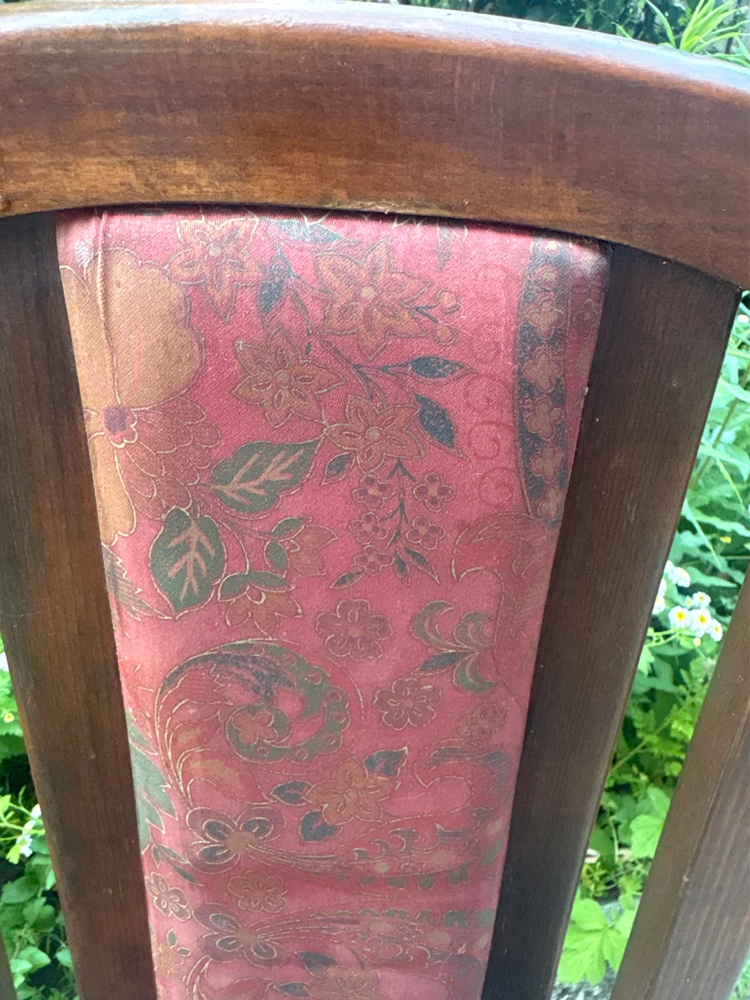2 Wooden Dining Chair with Upholstered Seat and Back - photo 2