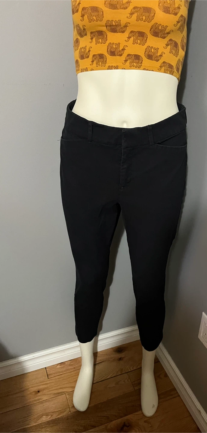 Old Navy Black Pixie Skinny Pants Size 10
