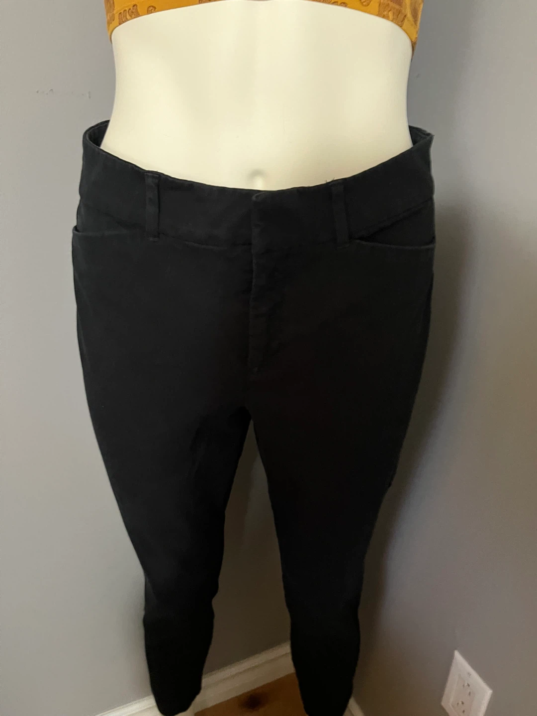Old Navy Black Pixie Skinny Pants Size 10 - photo 2