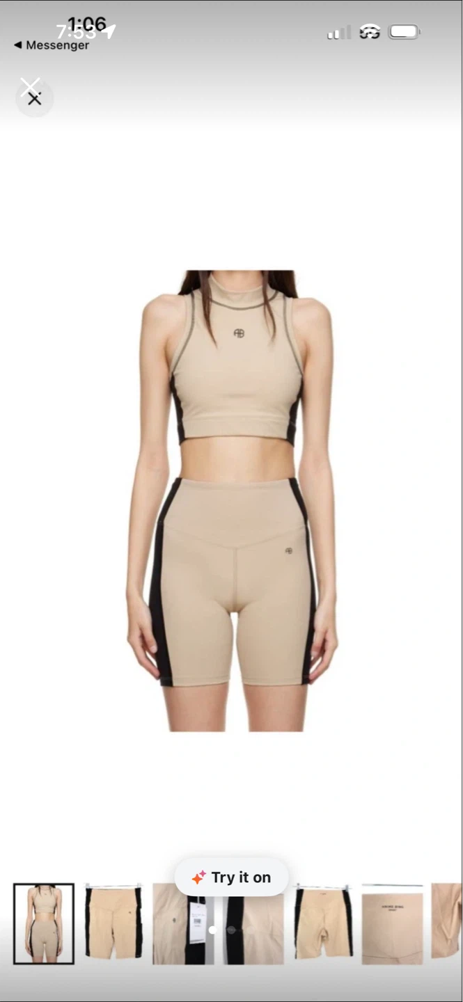 Anine Bing Sport Biker Shorts ⚽️