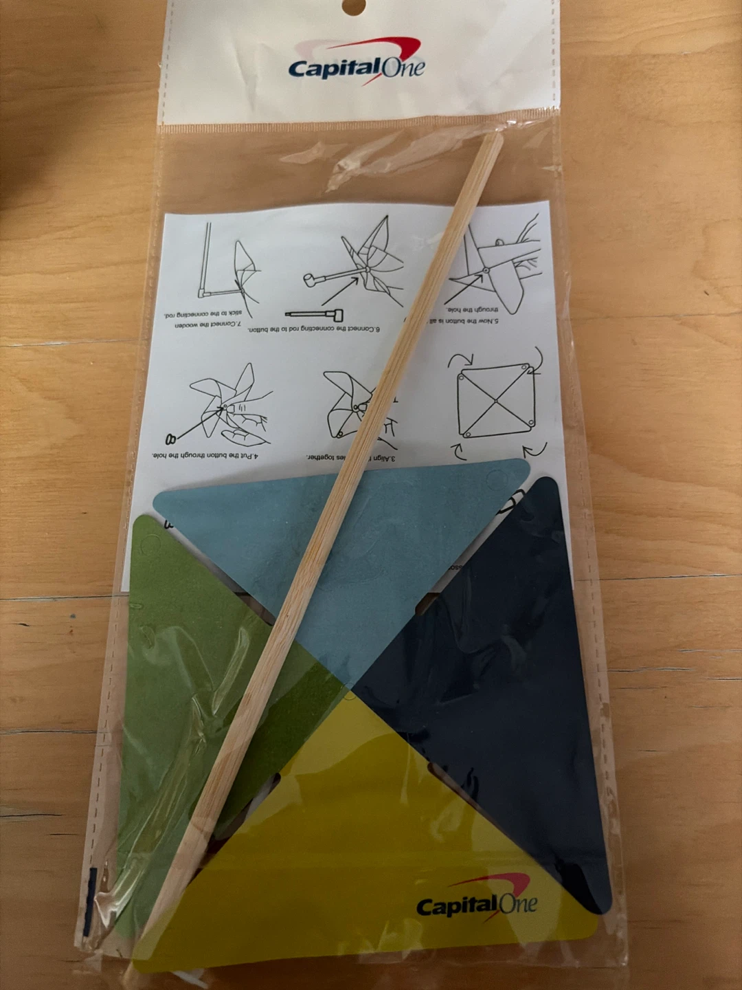 ⚽ Capital One Pinwheel Craft Kit