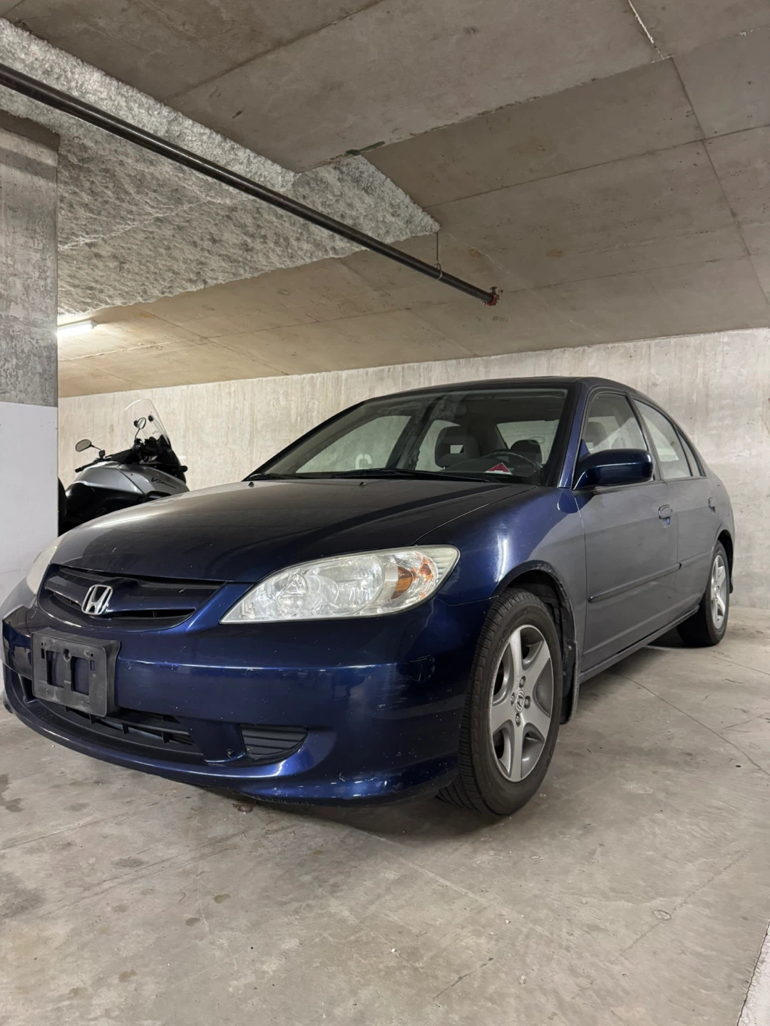 Blue Honda Civic Si Sedan 1.7l manual - photo 4