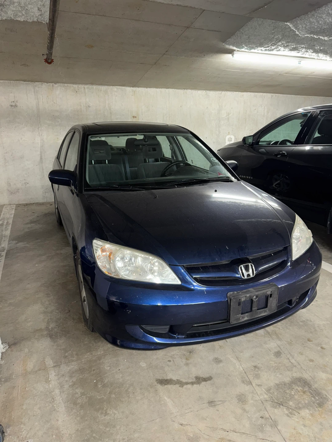 Blue Honda Civic Si Sedan 1.7l manual - photo 2