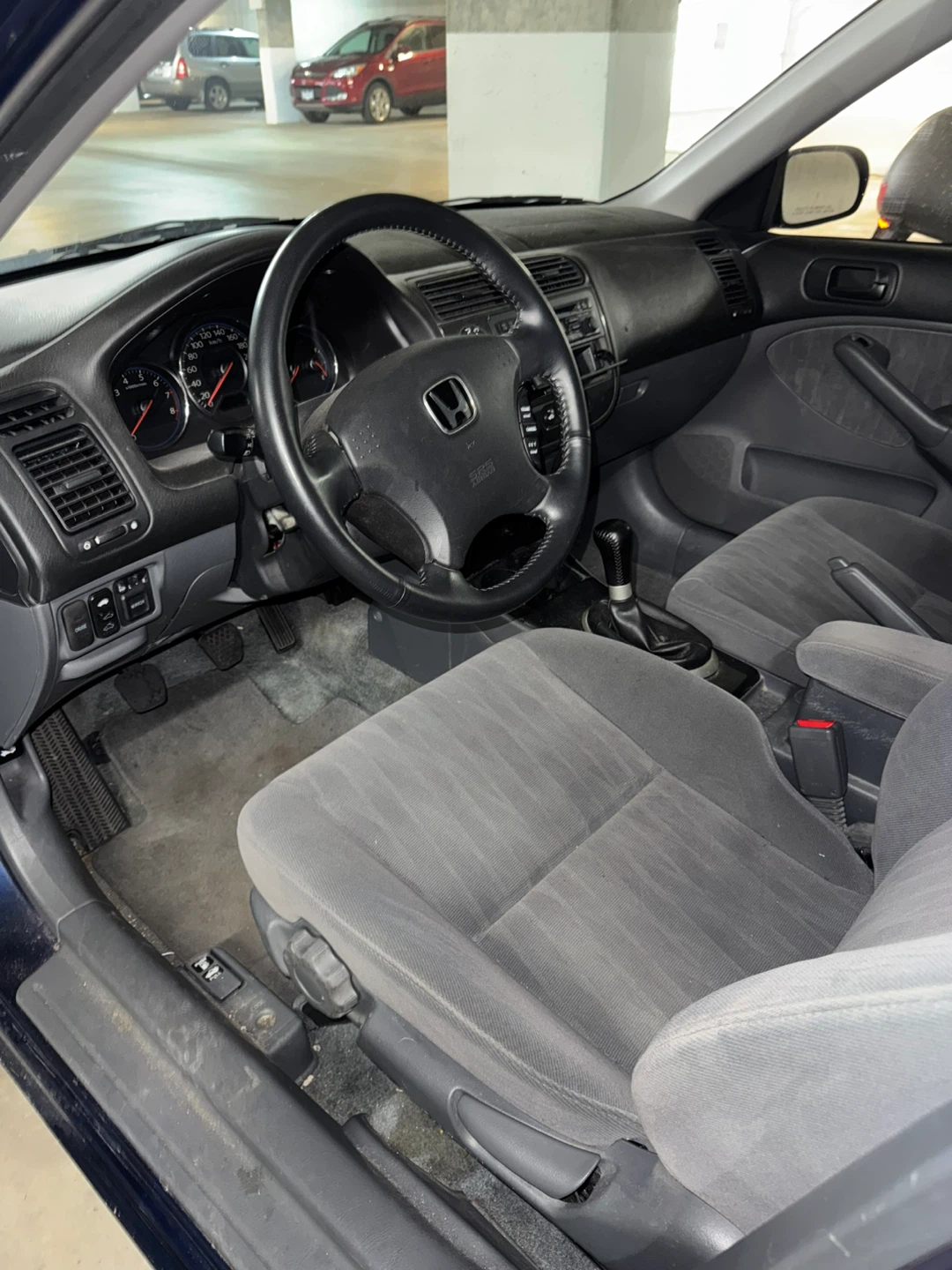 Blue Honda Civic Si Sedan 1.7l manual - photo 5