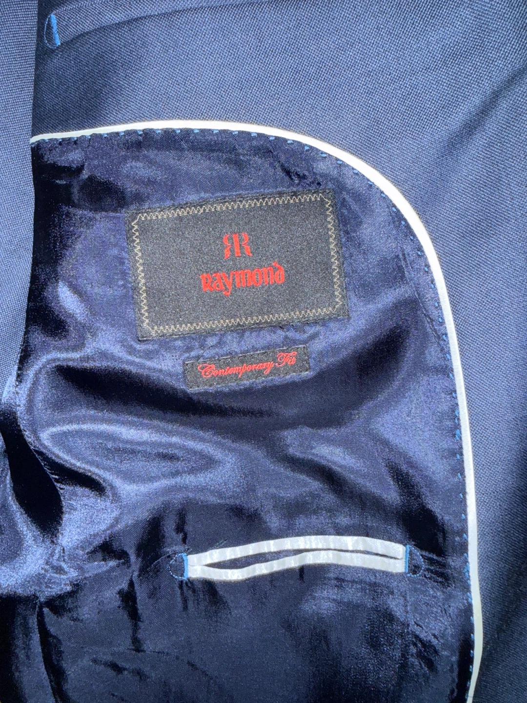 Premium Men's Dark Navy Blazer - photo 4