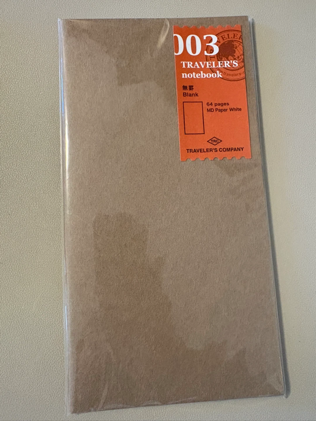 ⚽ TRAVELER'S notebook Refill/Blank MD Paper White