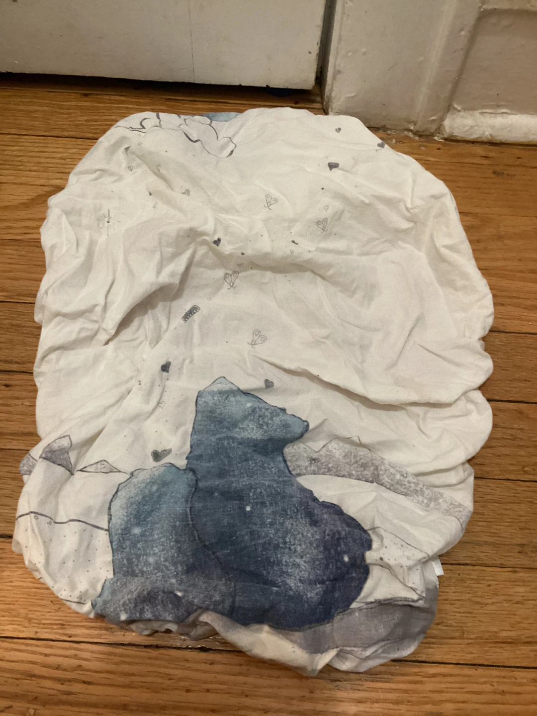 ⚽️Kids Bassinet sheet with Bear Print