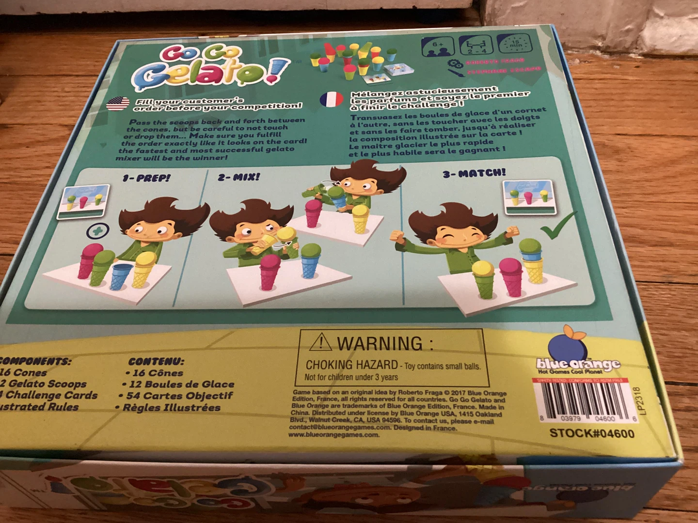 ⚽️Go Go Gelato! Board Game by Blue Orange - photo 2