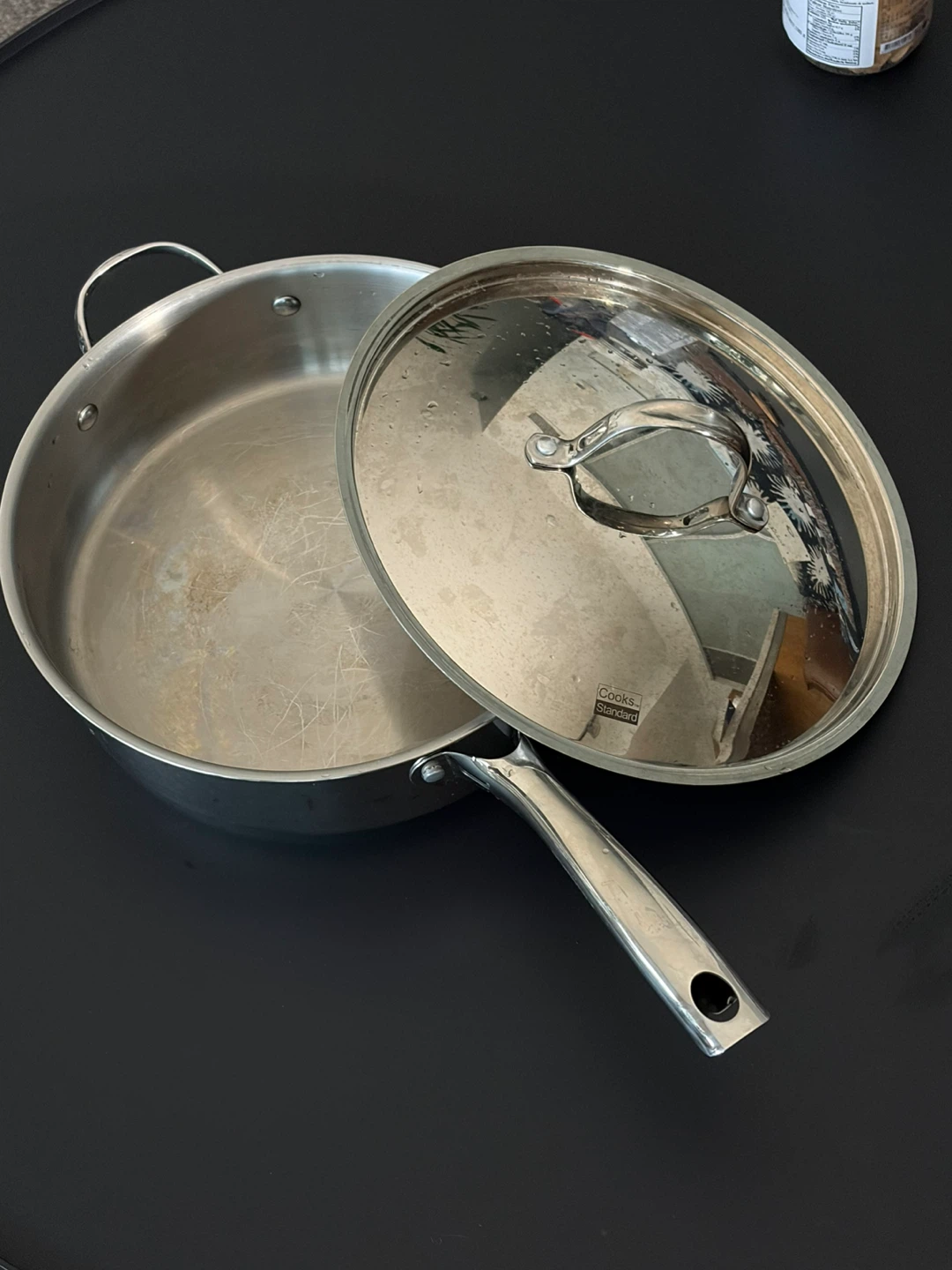 Cooks Standard Stainless Steel Sauté Pan with Lid ⚽️ - photo 3