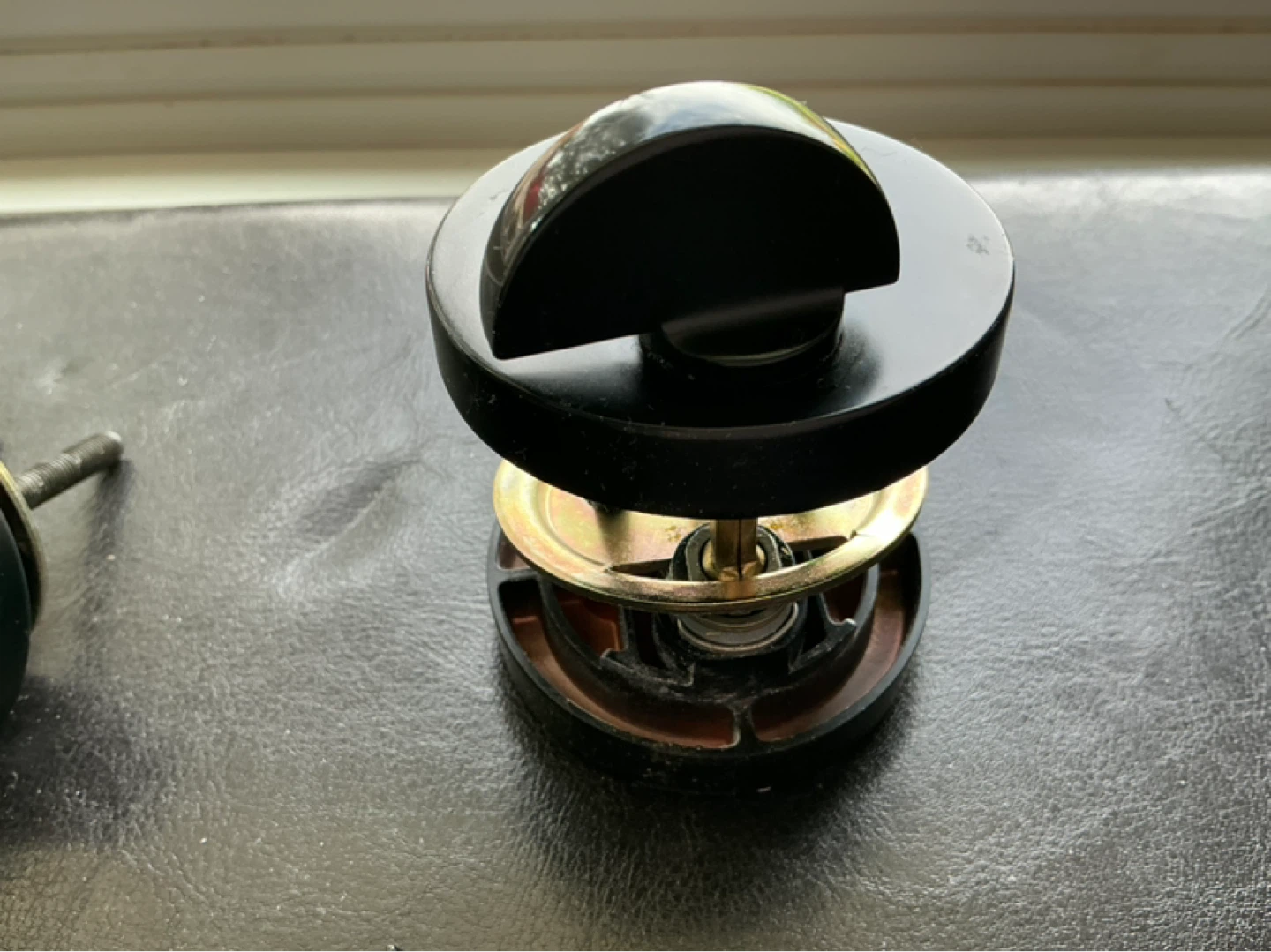 Weiser Black Entry Door Knobs with Deadbolt - photo 4