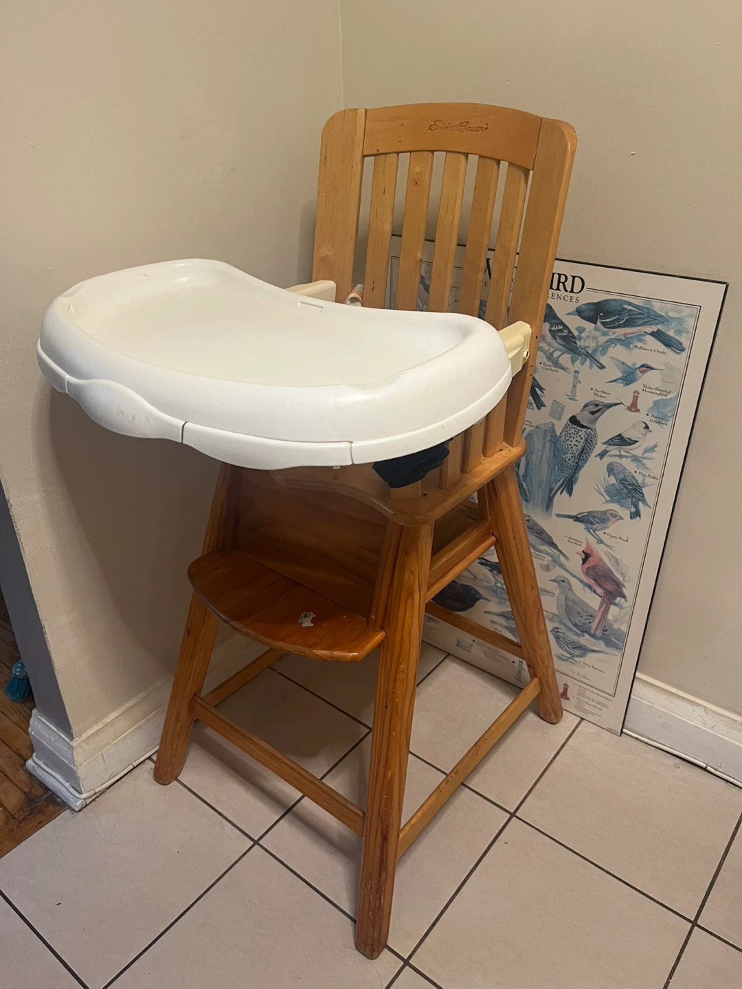 Eddie Bauer Wooden High Chair