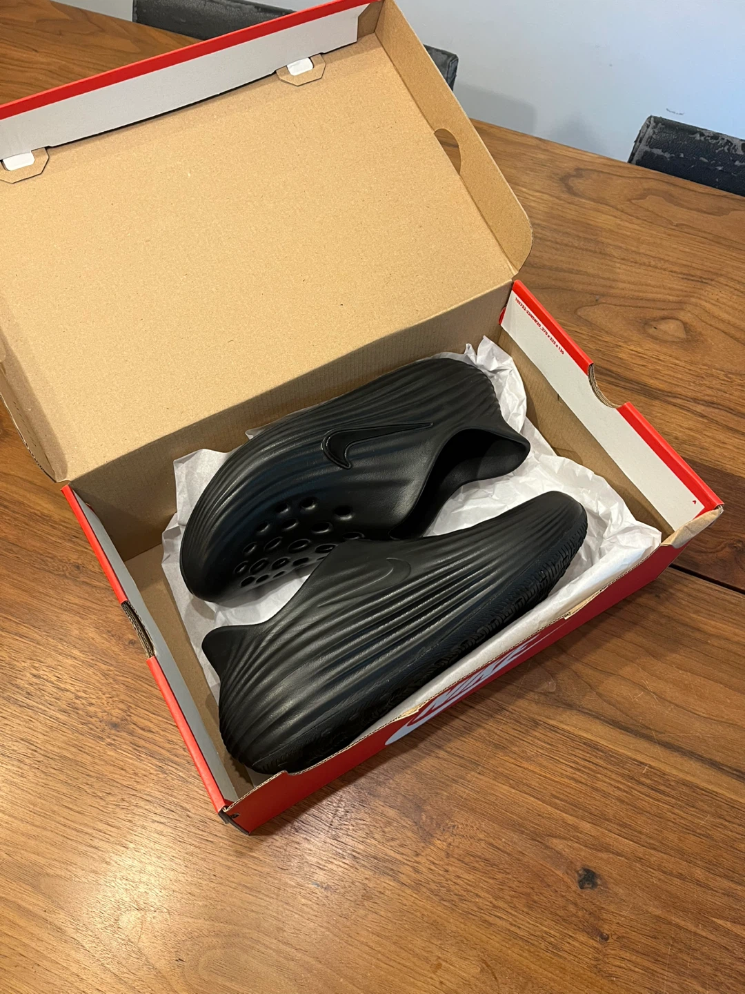 Nike ReactX Rejuven8 Black Recovery Slides - photo 2