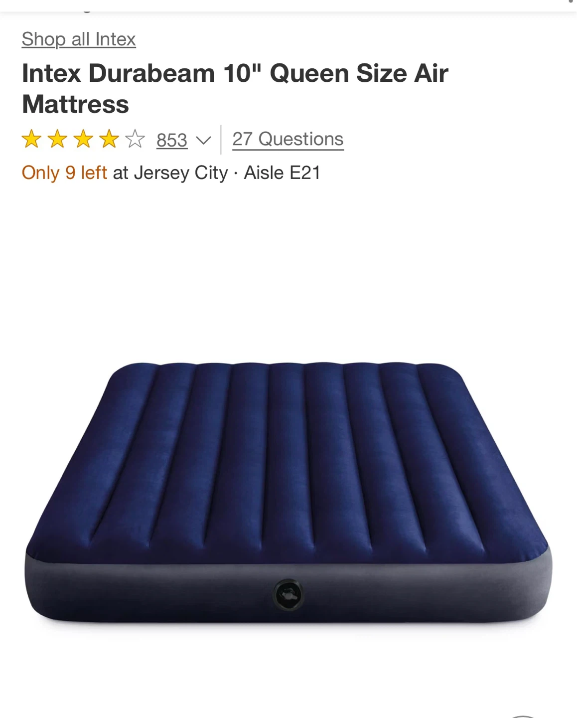 Colemana Sundome 6-Person Tent Intex mattress and Intex air pump - photo 3