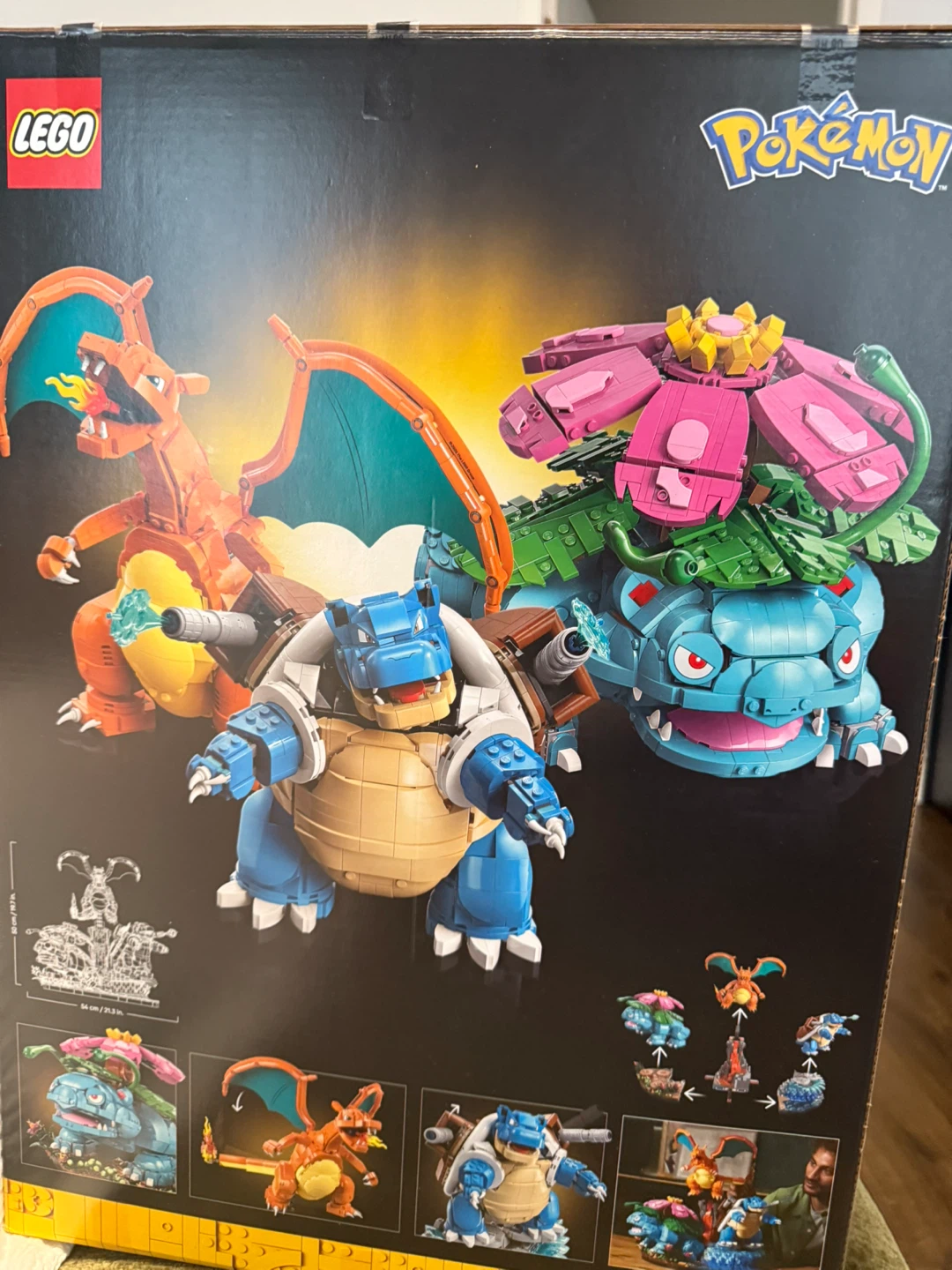 LEGO Pokémon Venusaur, Charizard, and Blastoise Set - photo 3