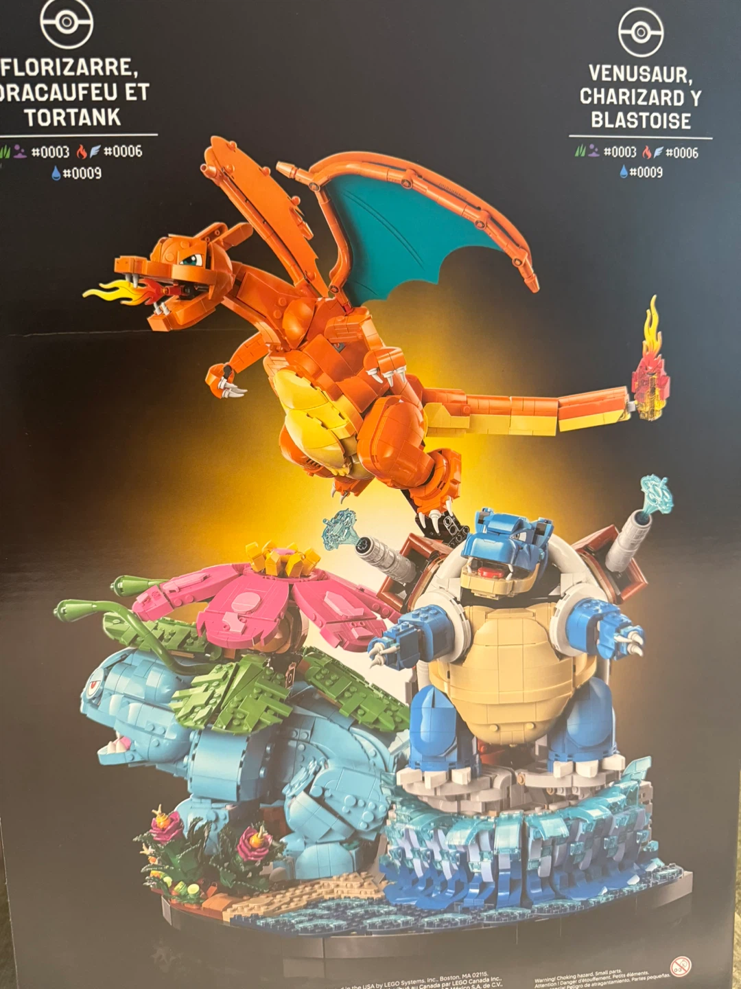 LEGO Pokémon Venusaur, Charizard, and Blastoise Set - photo 5