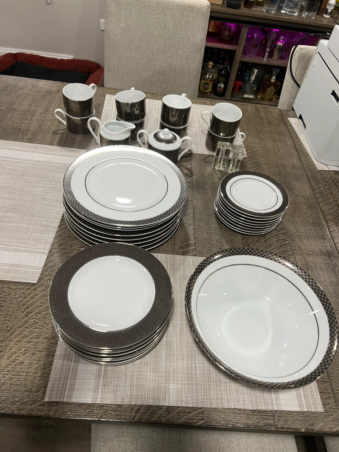 PTS International Interiors Dinner Set - 37 Piece Set