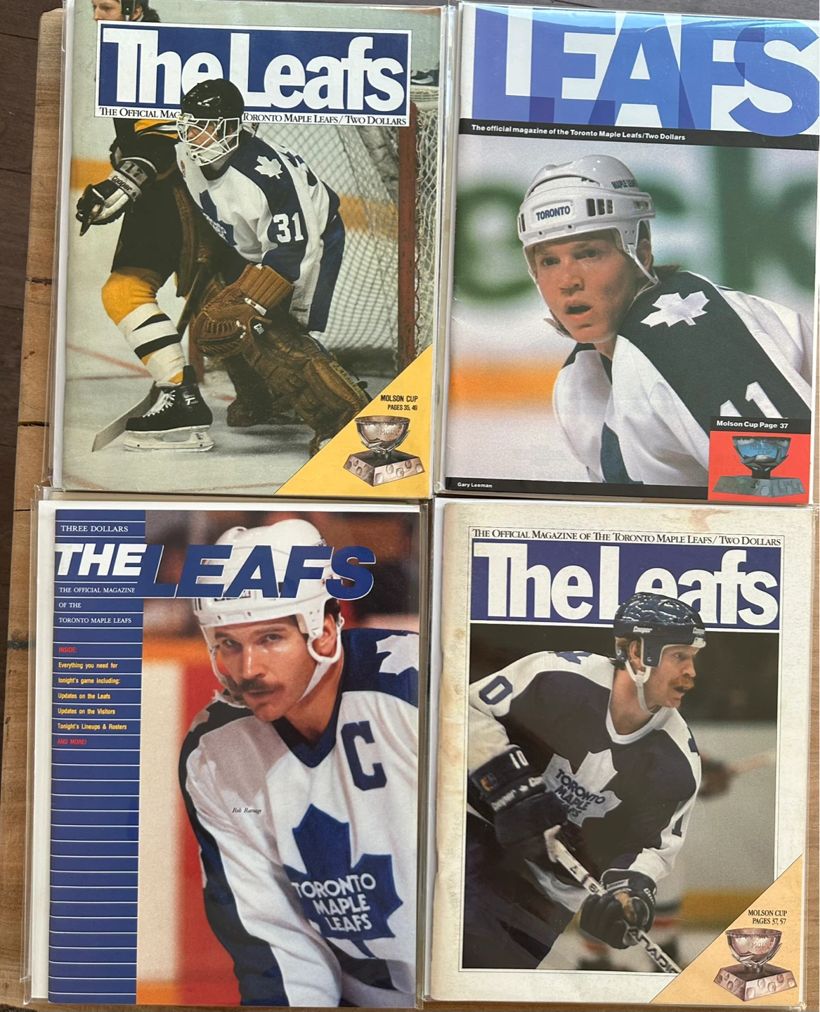 Toronto Maple Leafs Vintage Hockey Programs - photo 2